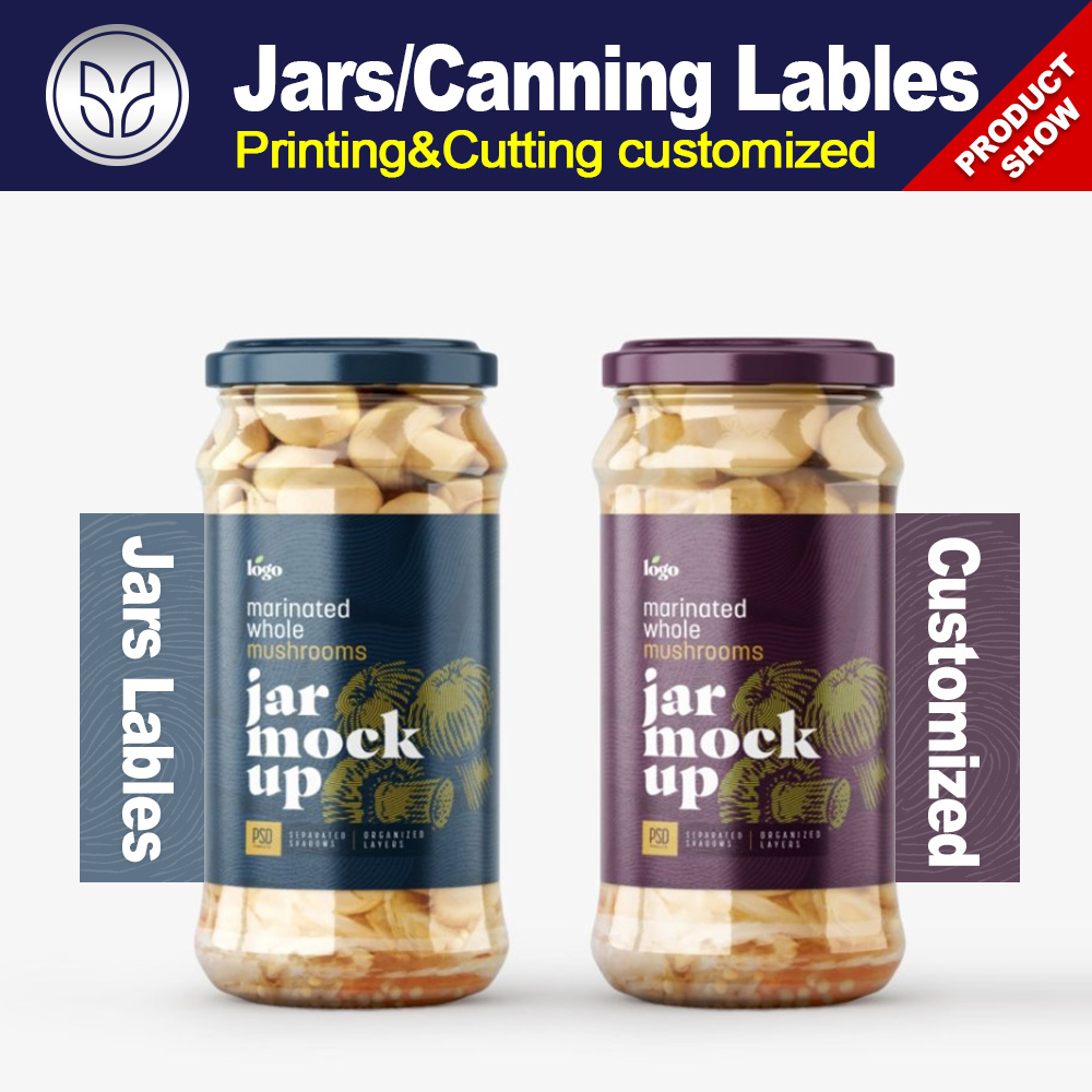 custom labels for jars spice jars labels sticker printing