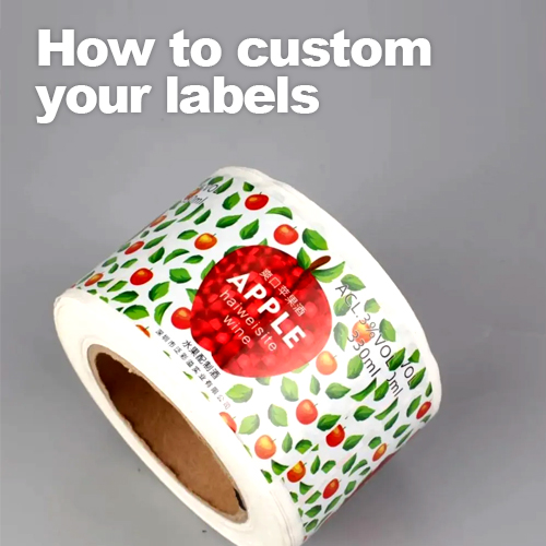 How custom your labels stickers