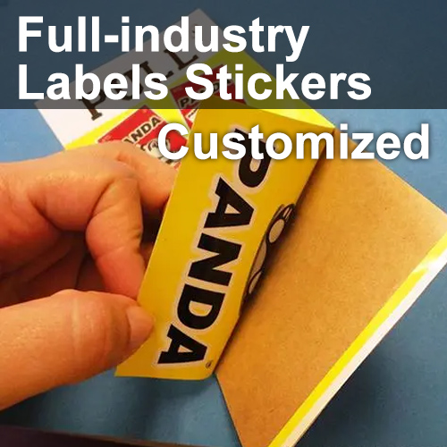 Who is our customer for custom printing labels and sticker